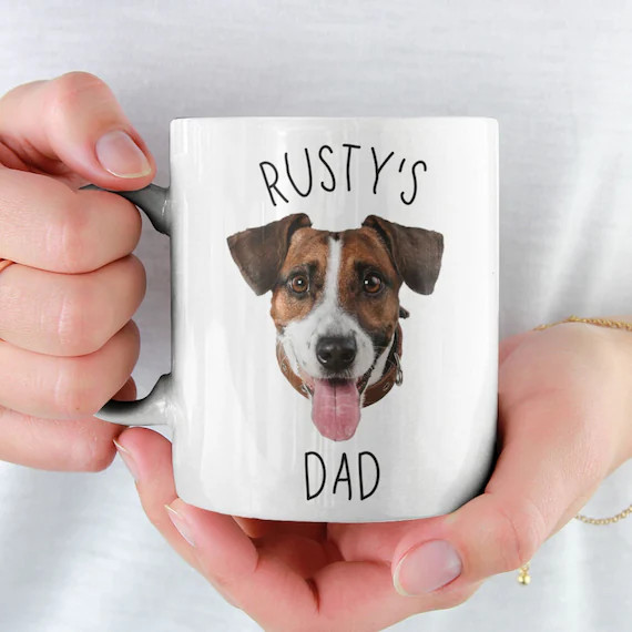 Dog Face Mug / Custom Dog Mug / Personalized Dog Mug / Dog Mom | Etsy | Etsy (US)