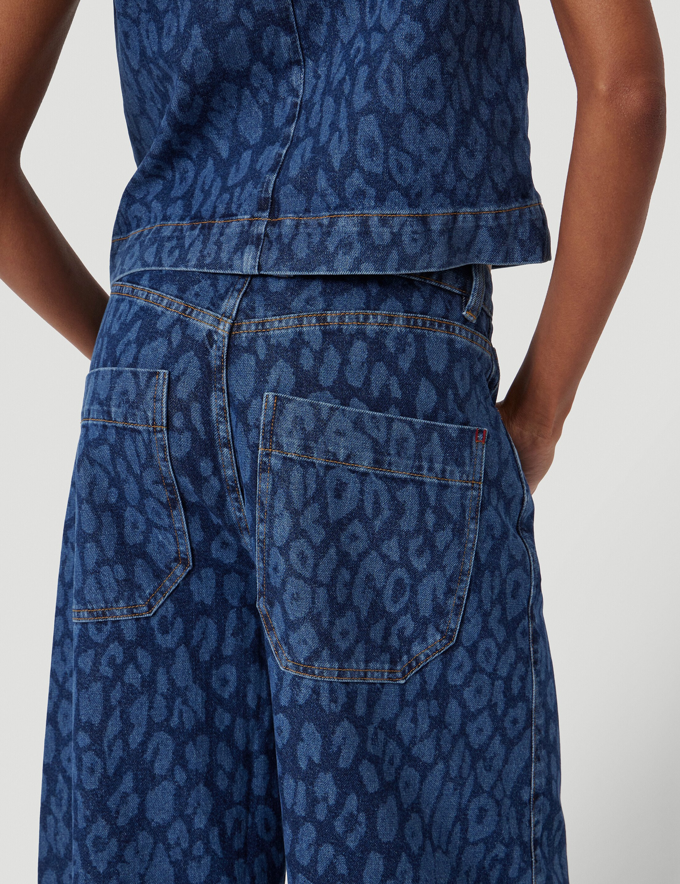 Cropped Bree Horseshoe Barrel Leg Jeans | Hush UK