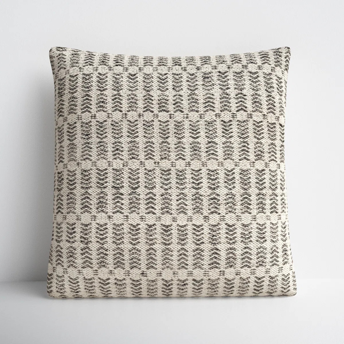 Hemlen Geometric Cotton Blend Reversible Throw Pillow | Wayfair North America