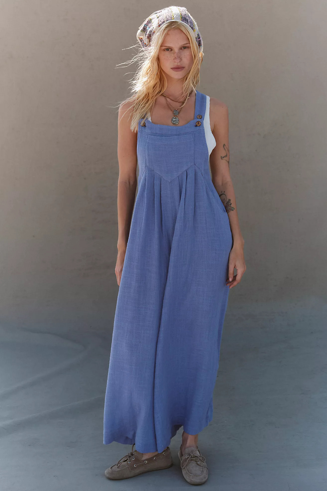Sundrenched Dungarees | Free People (UK)