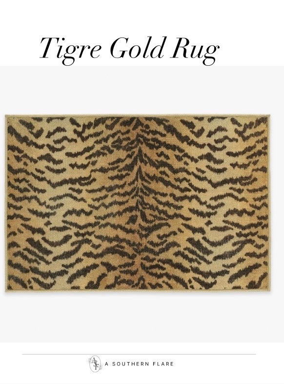 Tiger area rug: home Decor