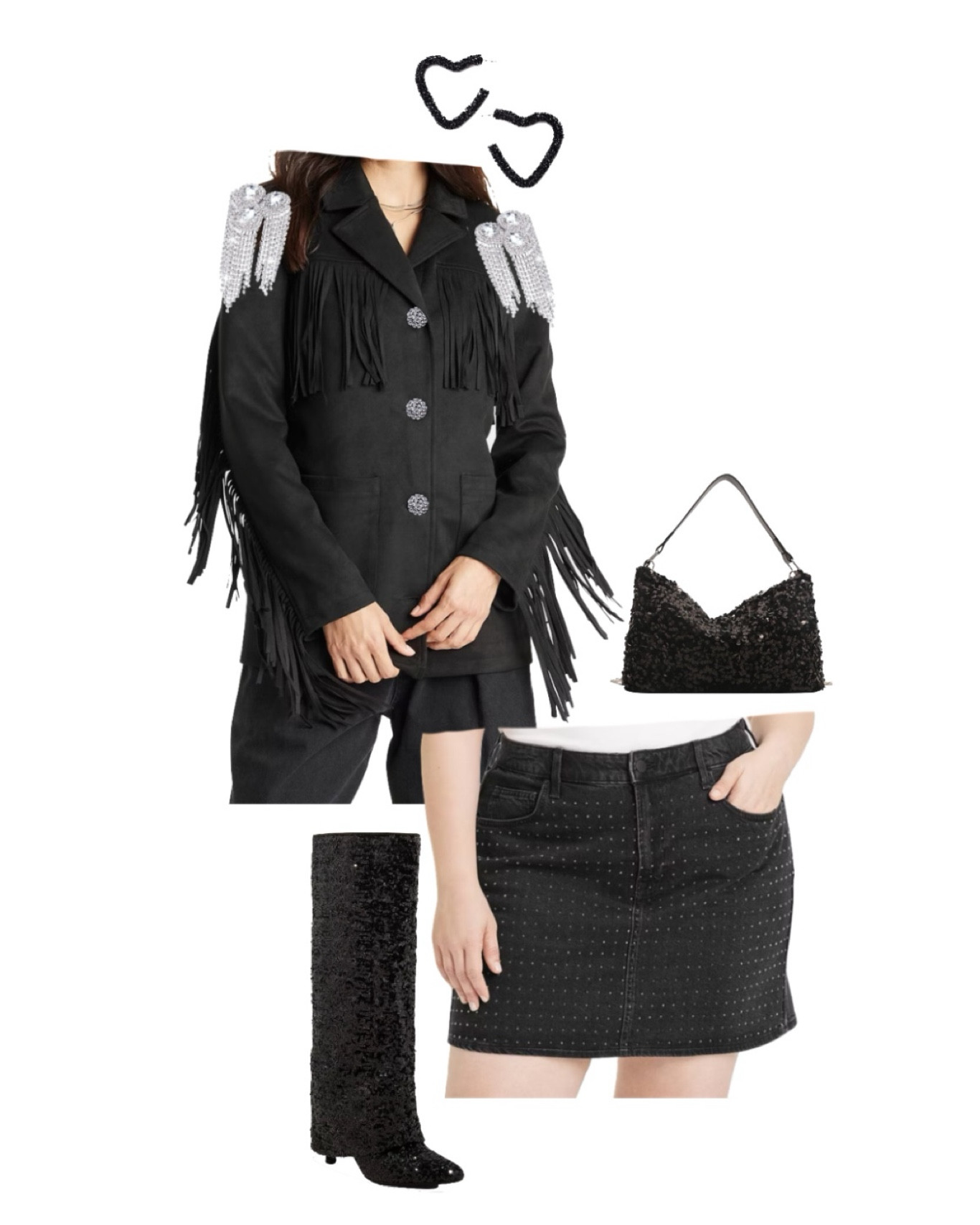 Kelsea Ballerini Concert Inspo!!! Kelsea, said to bring the glitter so we are bringing the glitter! For look 2 I wanted to play with a huge trend we are seeing this year with FRINGE!!! 

#LTKStyleTip #LTKShoeCrush #LTKFindsUnder100