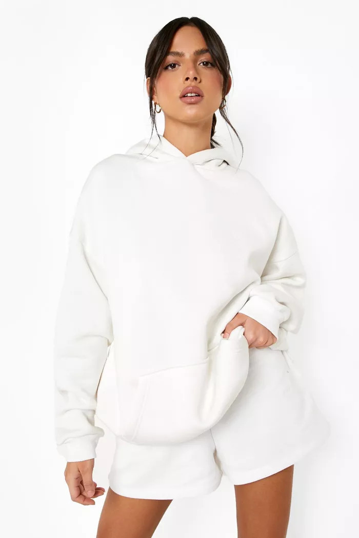 Recycled Premium Sweat Short | Boohoo.com (US & CA)
