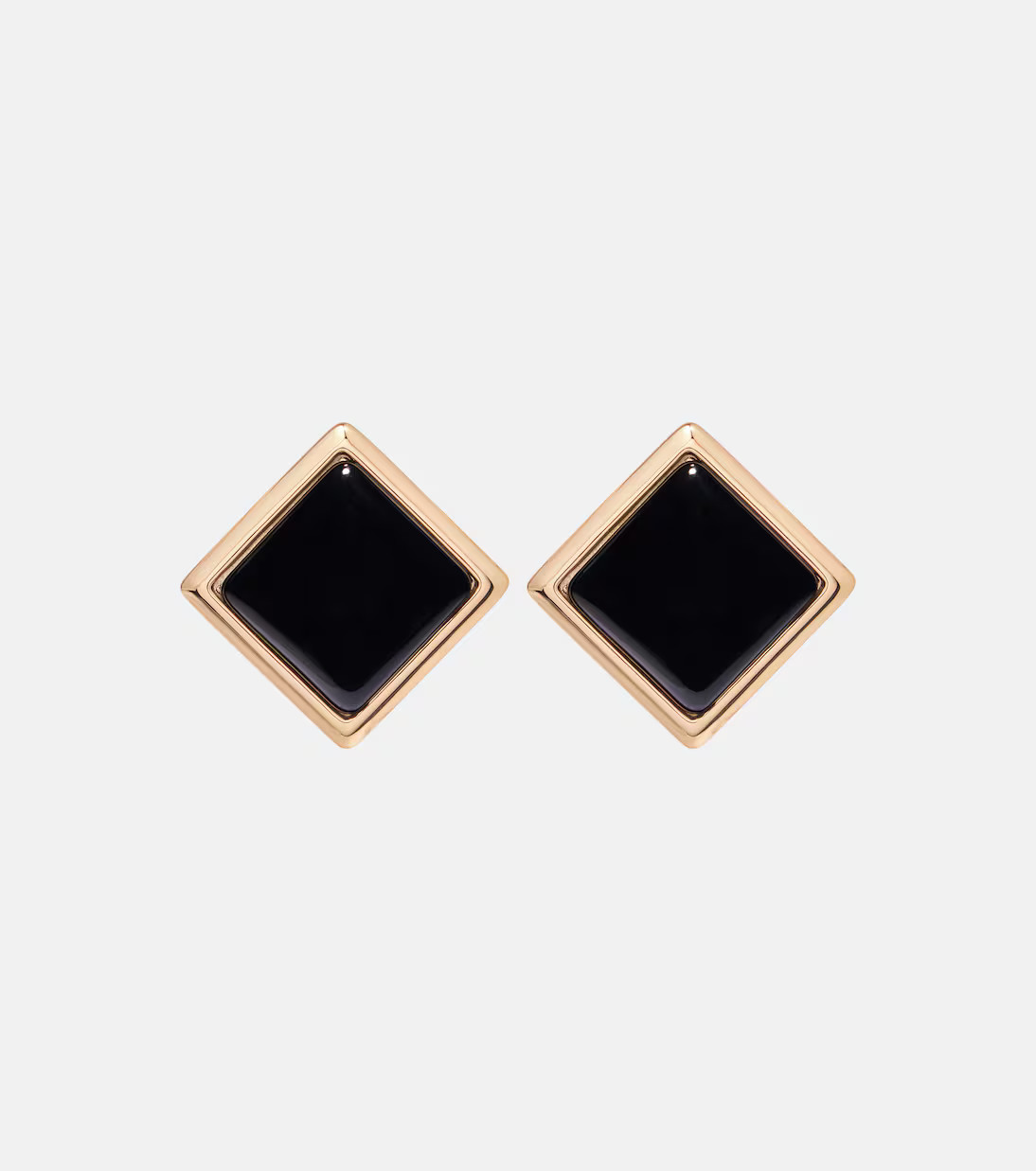 Enamel gold-plated earrings | Mytheresa (INTL)