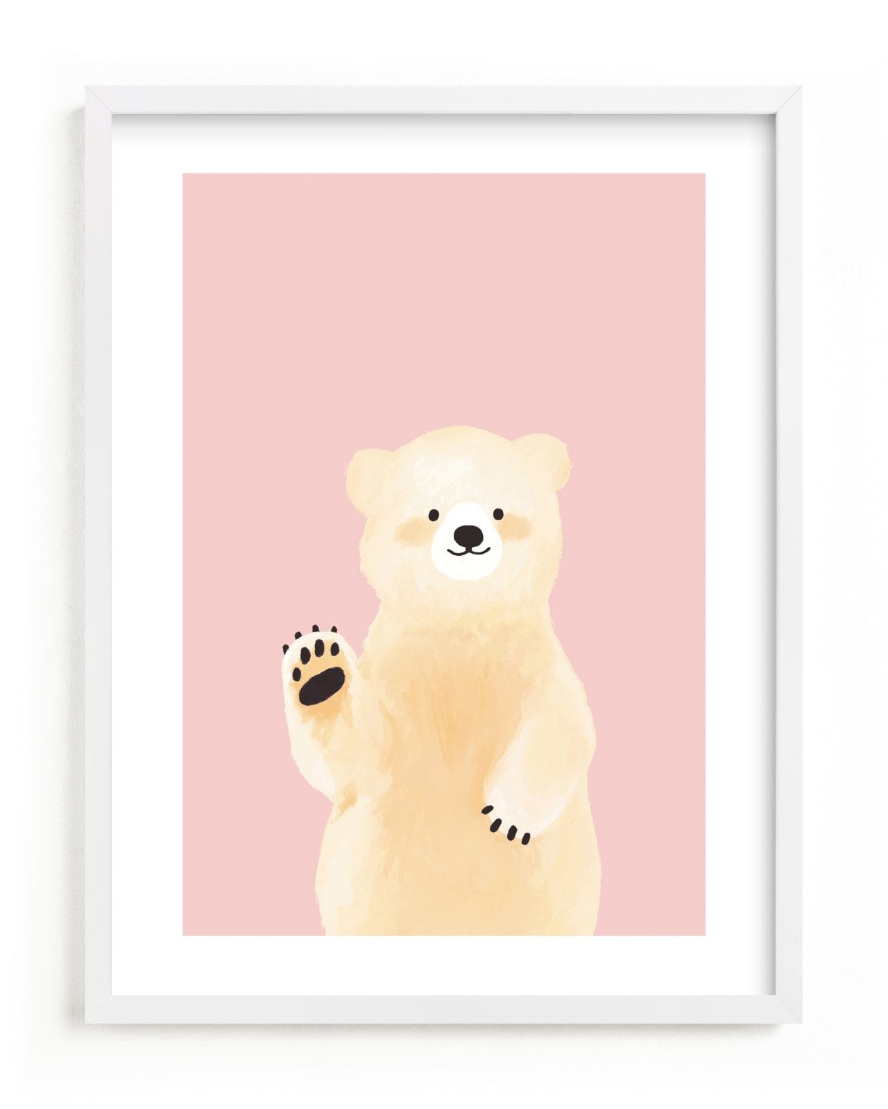 "So Beary Sweet" - Drawing Limited Edition Art Print by Mollie Bohannon. | Minted
