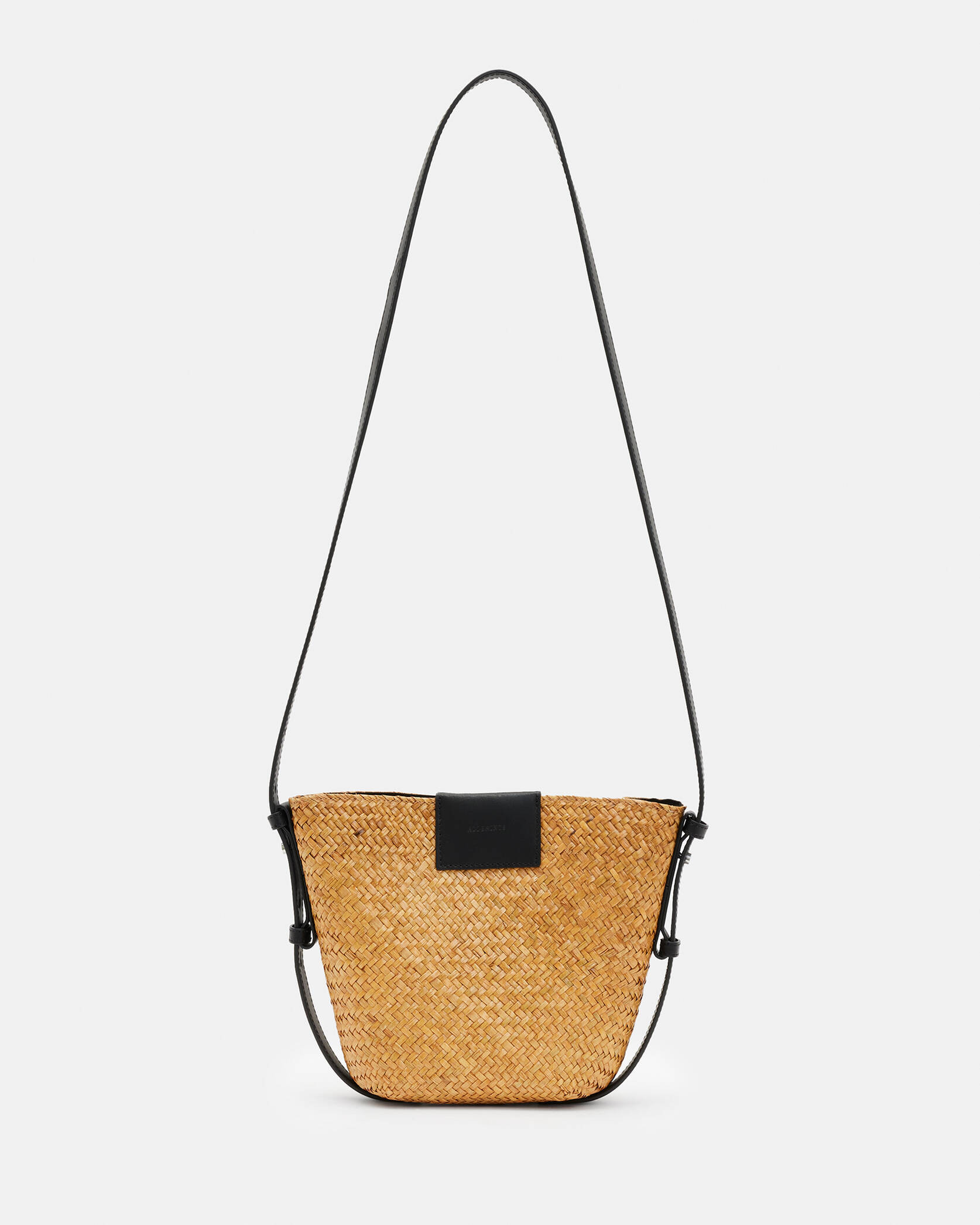 Ebro Straw Crossbody Bag Natural | ALLSAINTS US | AllSaints US