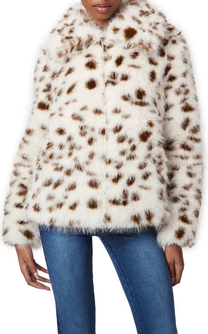 Animal Print Faux Fur Jacket | Nordstrom