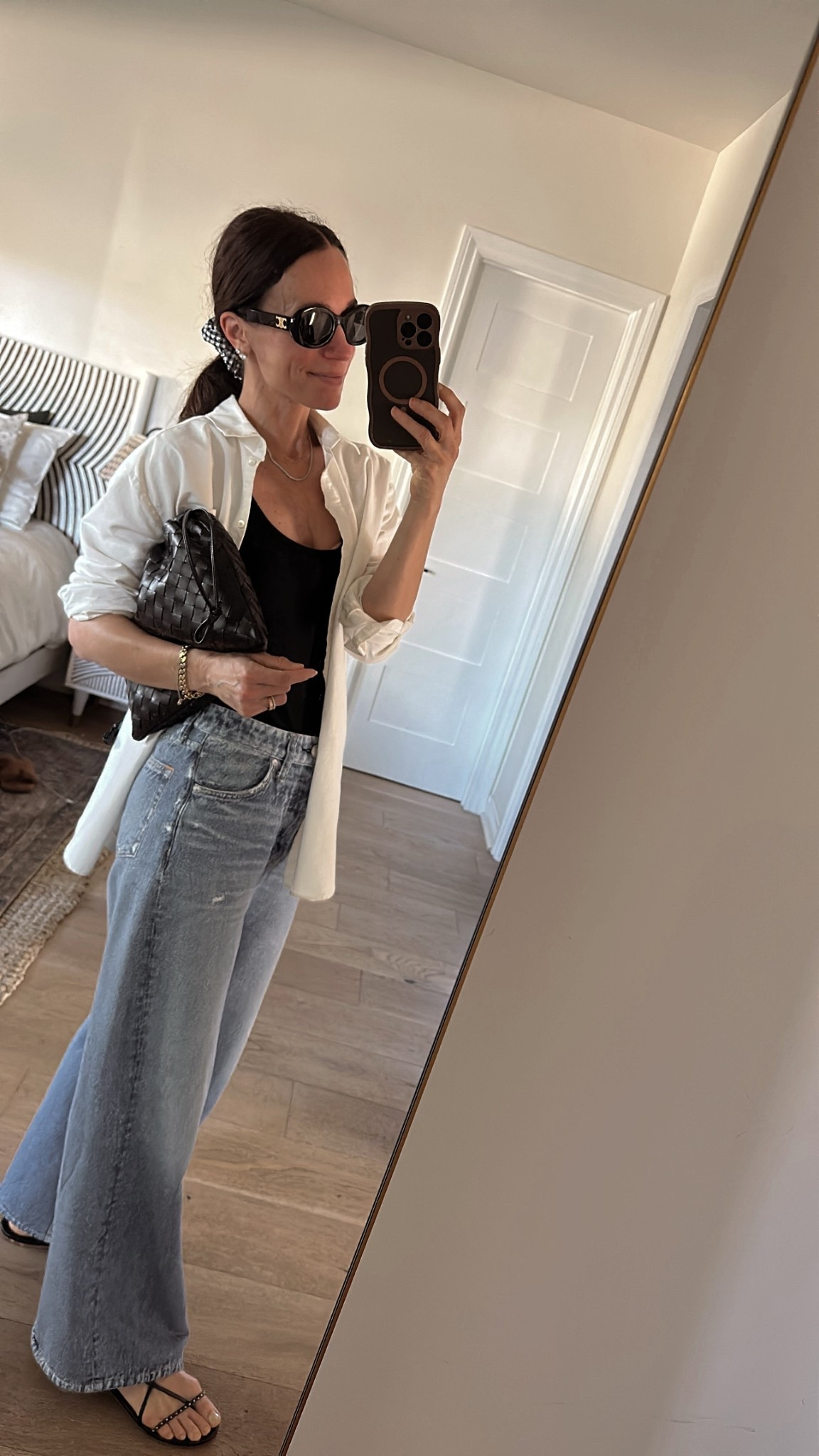 Today’s outfit 
Jeans are pajama soft (if you wash and dry them; they’re short gal friendly) 

#LTKOver40 #LTKPetite