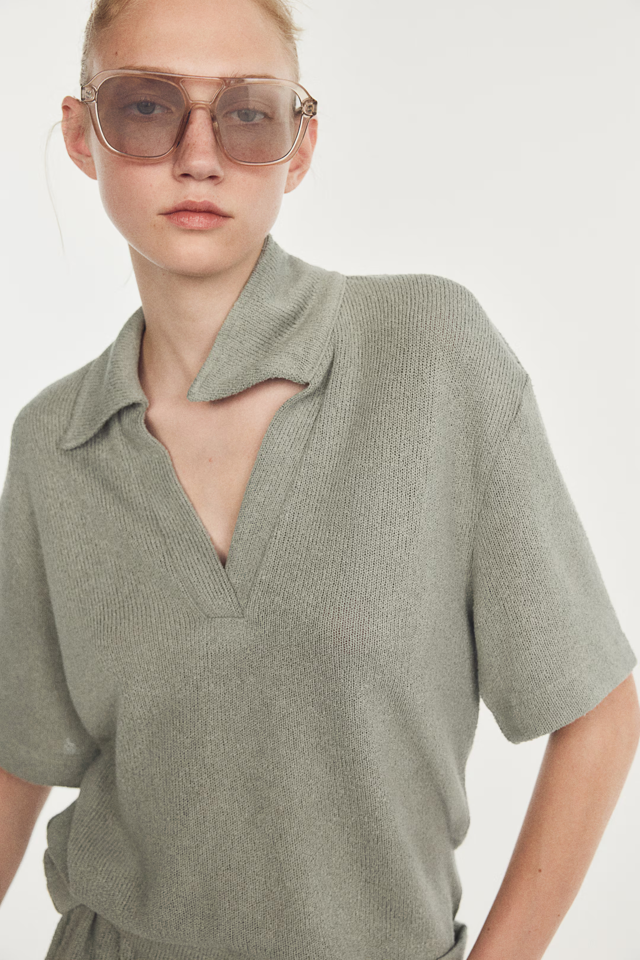 Top with Collar | H&M (US + CA)