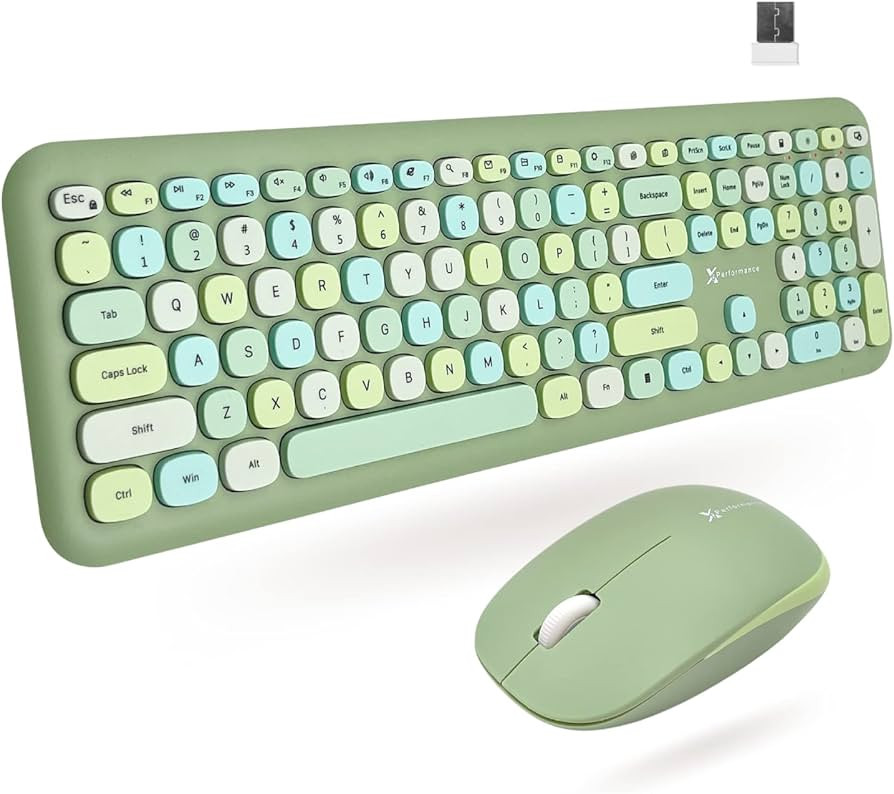 X9 Performance Colorful Keyboard and Mouse Combo - 2.4G Wireless Connectivity - Transform Your Sp... | Amazon (US)