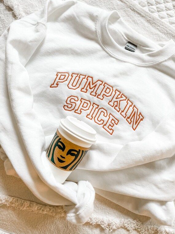 Pumpkin Spice Sweatshirt  Fall Inspired Sweatshirt  Pumpkin - Etsy | Etsy (US)