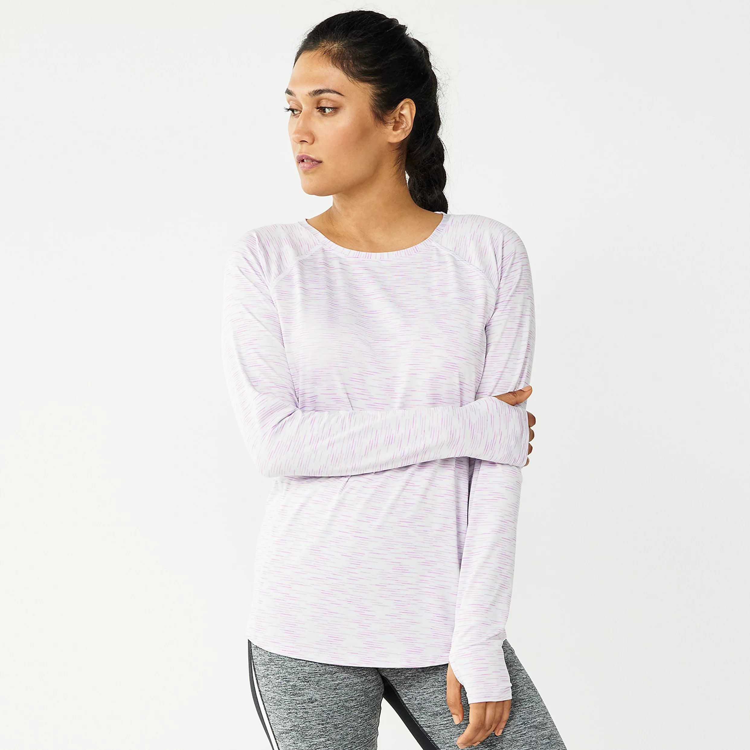 Women's Tek Gear® Core Performance Long-Sleeve Tee | Kohl's