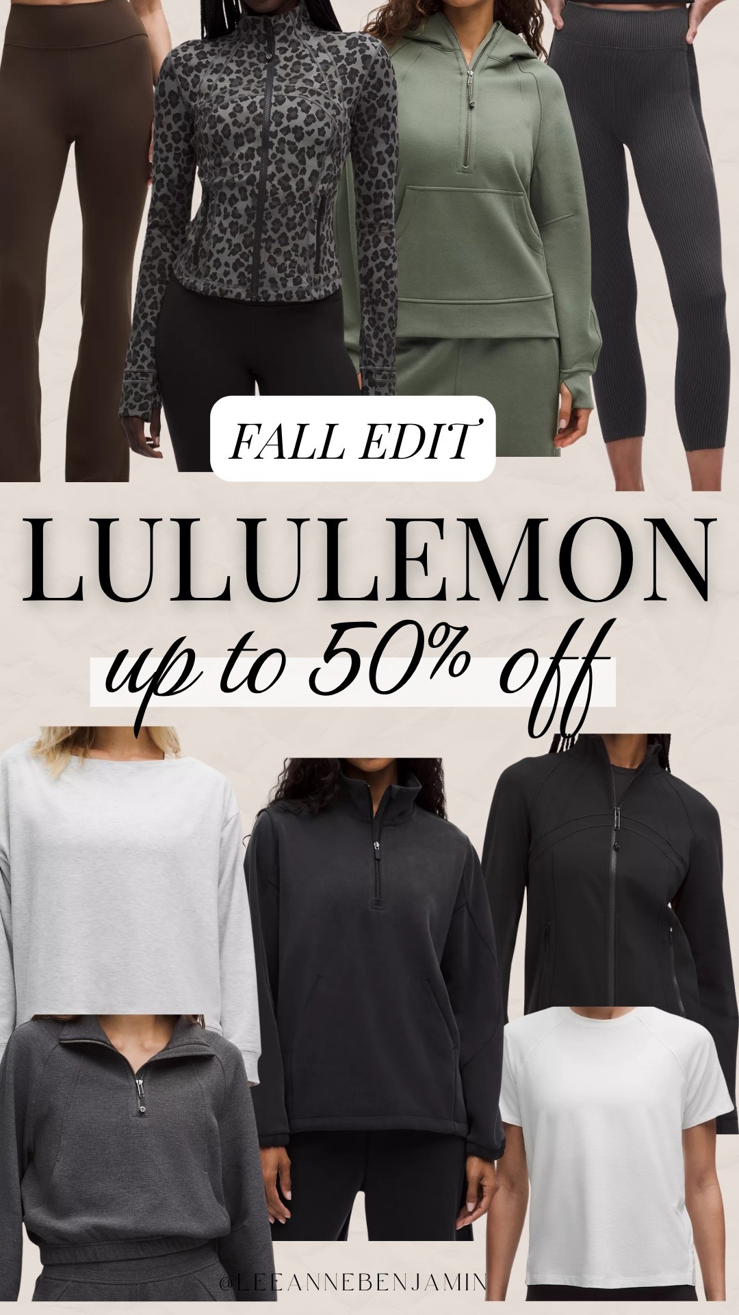 Up to 50% off lululemon!!

#LTKootd #LTKActive #LTKSaleAlert