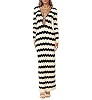 Saodimallsu Womens Crochet Summer Maxi Dress Striped Sexy Cut Out V Neck Long Sleeve Knit Cover U... | Amazon (US)