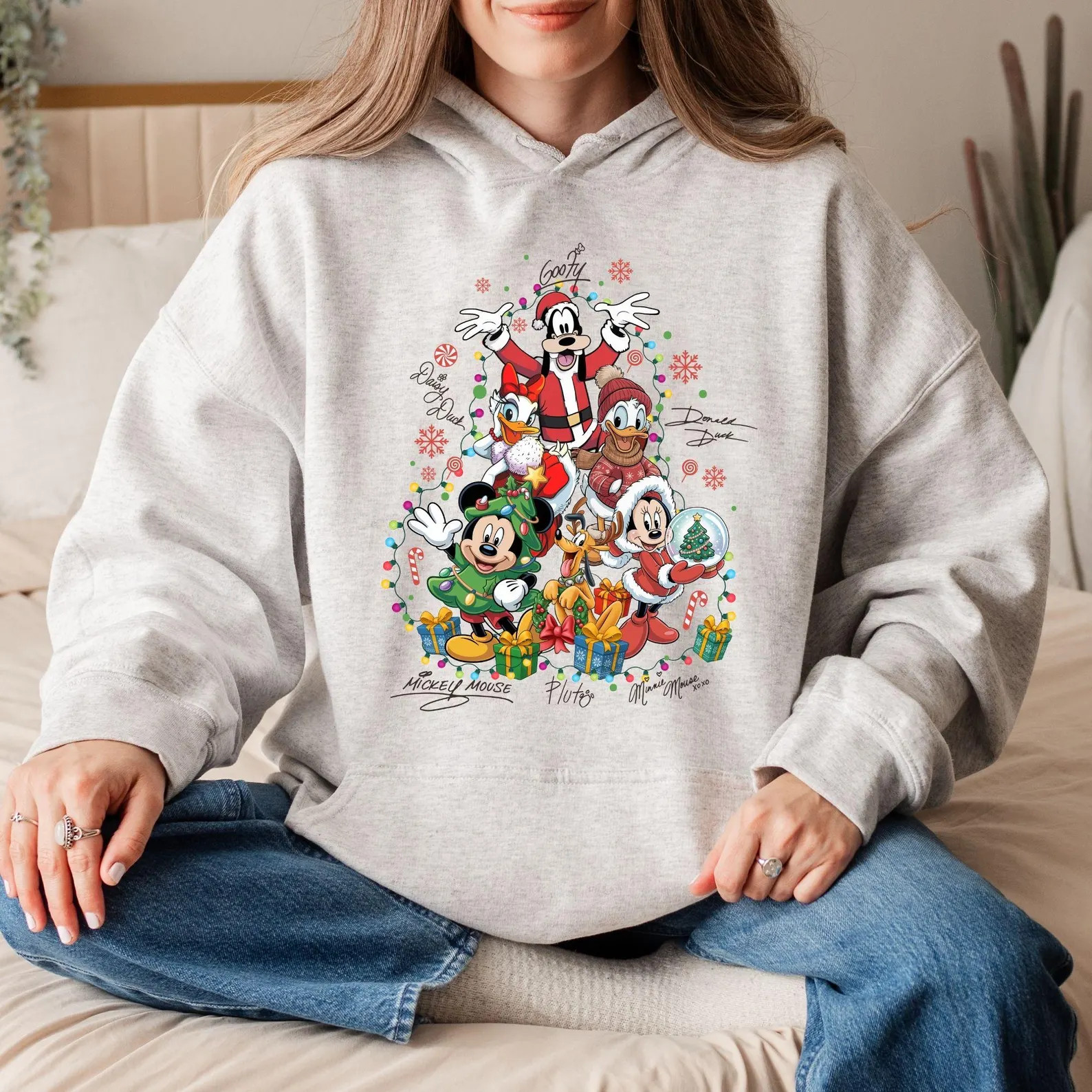 Mickey and Friends Christmas DTF Transfers, Preppy Disney Christmas Ready to Press, Mickey And Fr... | Etsy (US)