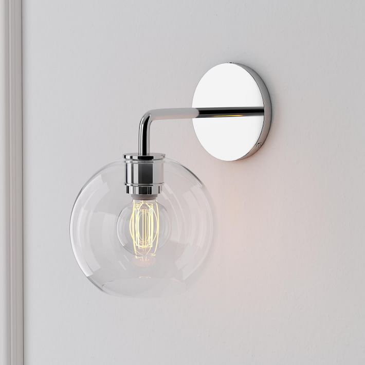 Sculptural Globe Sconce | West Elm (US)