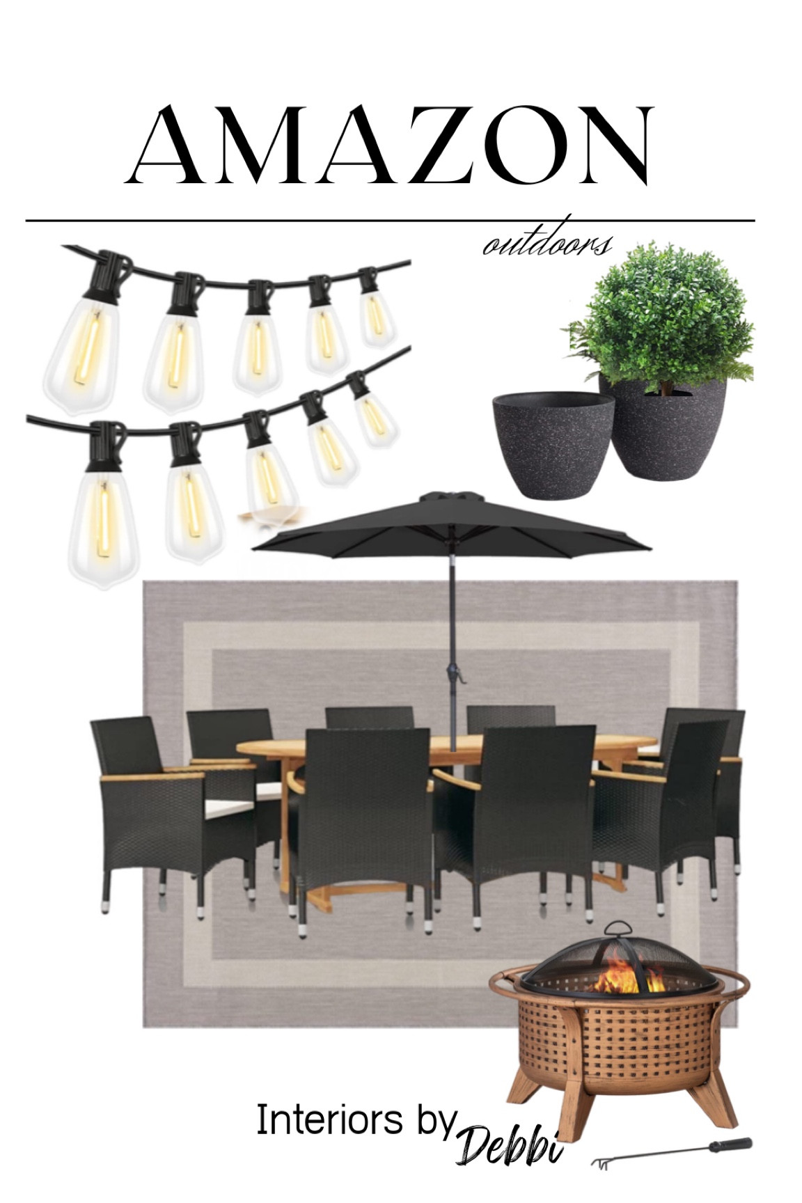 Outdoor Decor
Outdoor furniture, outdoor lighting, budget friendly, accessories, home decor, outdoor living #amazonhome #founditonamazon #amazonfindd

#LTKFind #LTKhome #LTKSeasonal