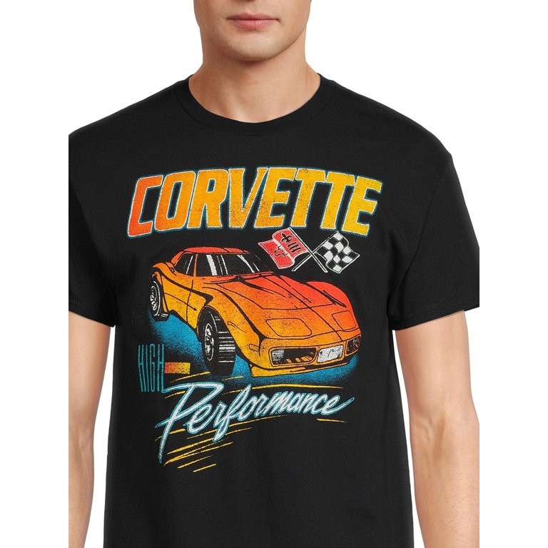 General Motors Men's & Big Men's Corvette Stingray Graphic Tees, 2-Pack, Sizes S-3XL | Walmart (US)