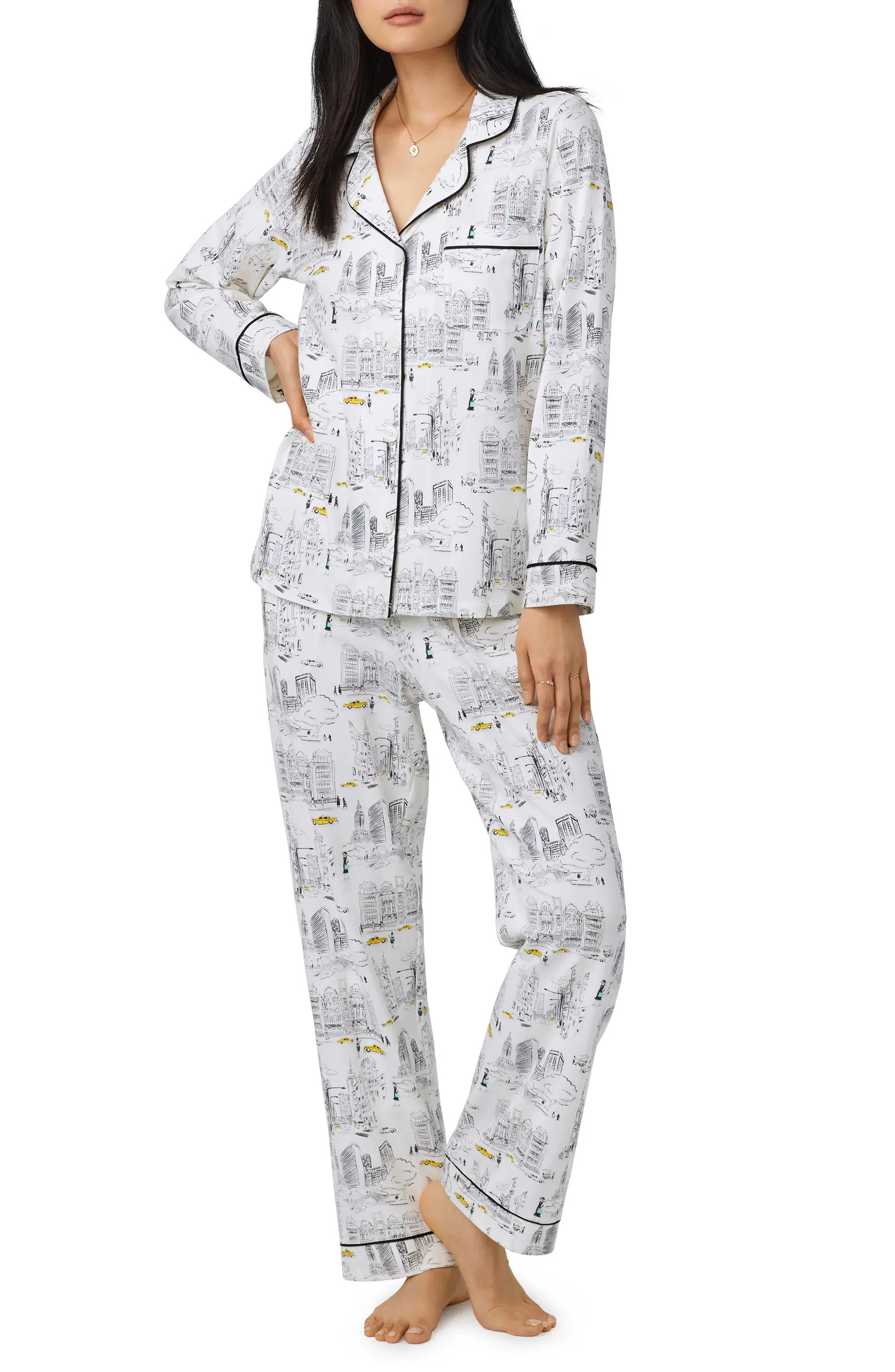 Print Jersey Pajamas | Nordstrom