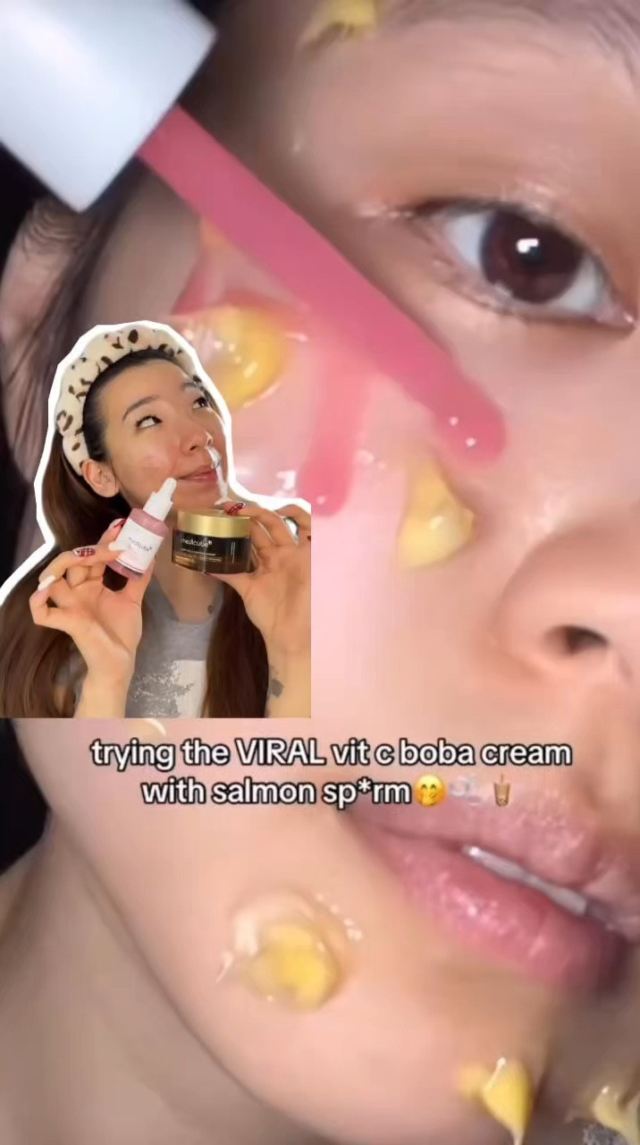 Would YOU put salmon sperm on your face?? 💦

Combining these 2 viral products to tackle my stubborn acne dark spots.

💛 Medicube Deep Vita C Capsule Cream: my HOLY grail! This innovative cream is formulated with stabilized vitamin c capsules + niacinamide gel to fade dark spots. 

💖 Medicube PDRN Pink Peptide Serum: This serum is infused with rose extract and PDRN to deeply nourish, plump, and strengthen your skin barrier. It helps brighten dark spots and boost collagen production.

—

#medicube #medicubeambassador #medicubereview #kbeauty #koreanskincare #glowuptips #glassskin #pdrn #bobacream #viralskincare #darkspots
