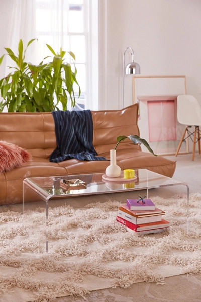 Miotto Acrylic Curve Coffee Table | Urban Outfitters (US and RoW)