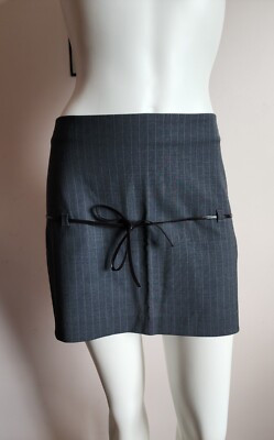 Paloma Wool Ladies QV1603 Adaki Grey Pinstripe Mini Skirt Size 38 New  | eBay | eBay CA