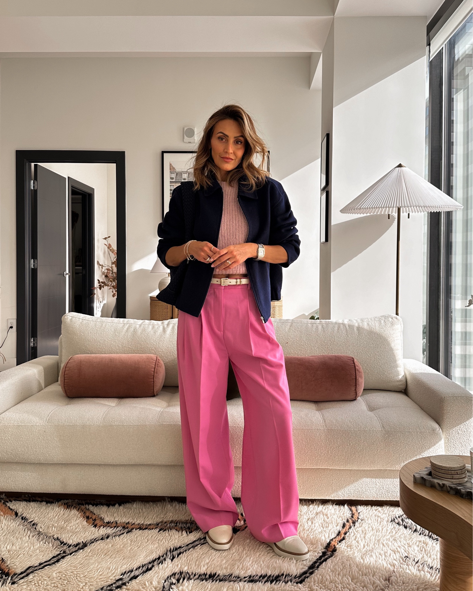 Valentine’s Day casual office or work outfit. Pair these trousers with a white tee or a navy blazer to polish the look. Pants size 4 and small on vest. Belt xs and jacket small 

#LTKShoeCrush #LTKSeasonal #LTKStyleTip