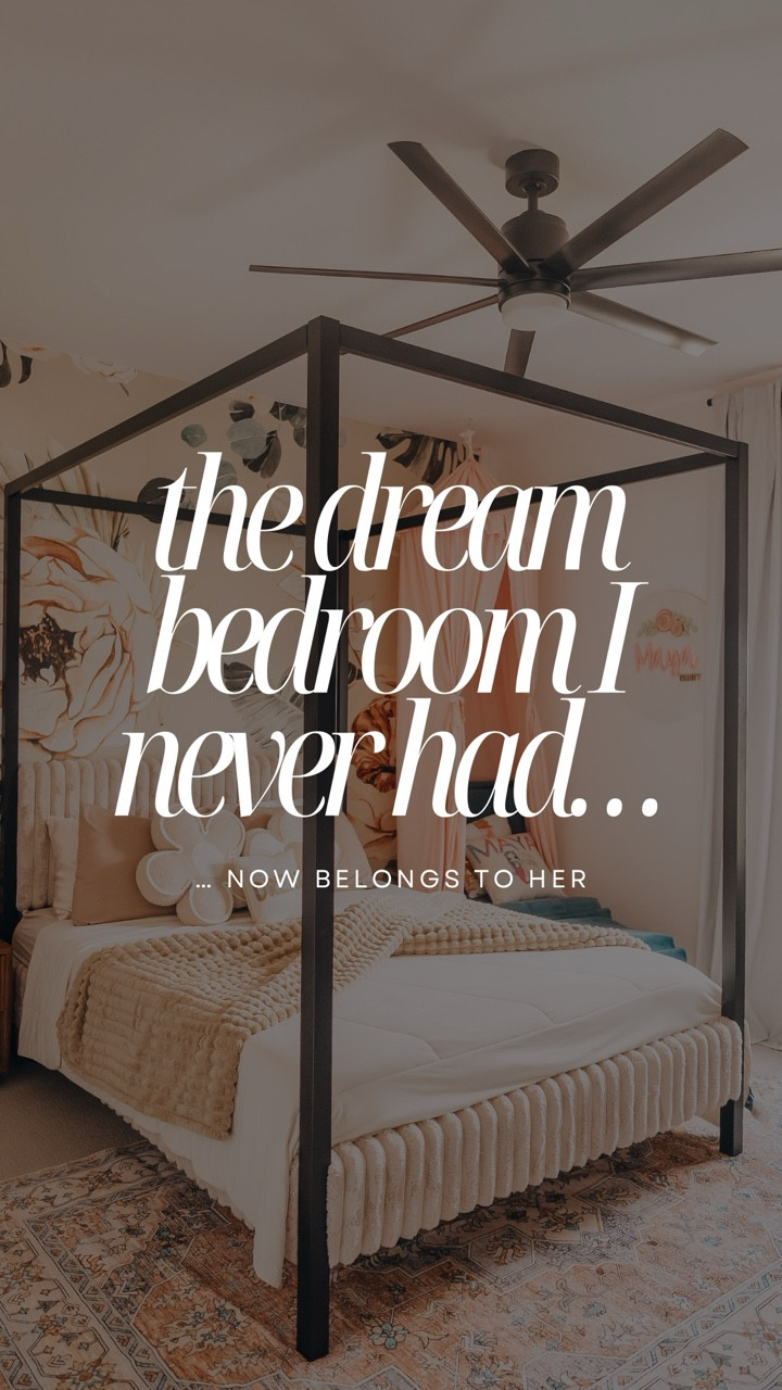 The dream bedroom I never had… now belongs to my daughter. Every piece in here was Maya-approved, and the Hernest Sabina nightstand truly brought the room together. It’s timeless, simple, and the finishing touch her space needed.



#LTKFamily #LTKHome #LTKKids