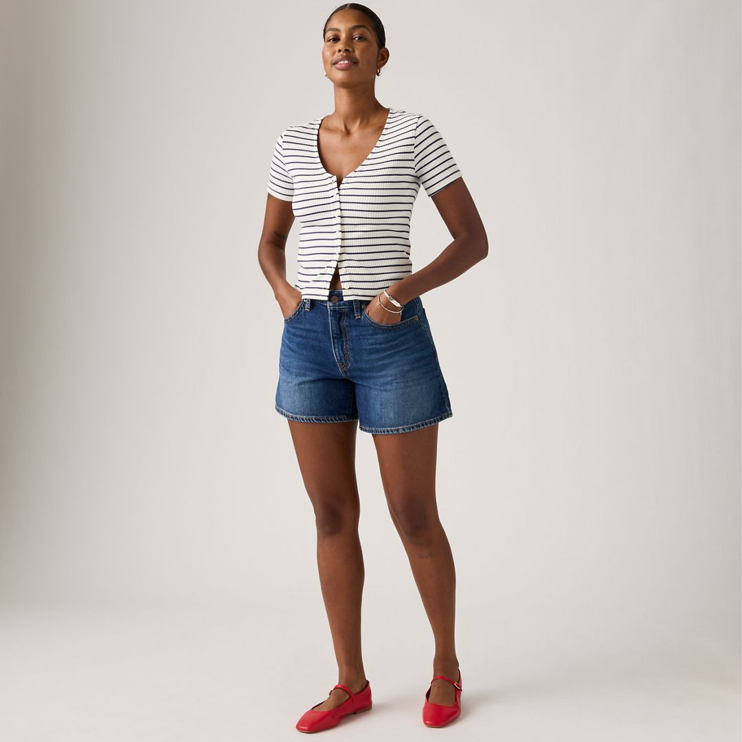Levi's Cinch Mid-Thigh Lightweight Women's Shorts 31 | Levi's US