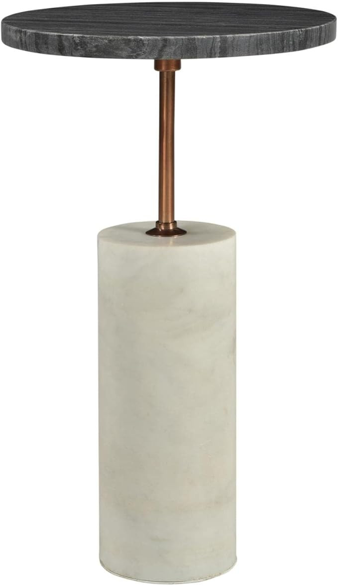 Moe's Home Collection Dusk Contemporary Marble Accent Table in Gray | Amazon (US)