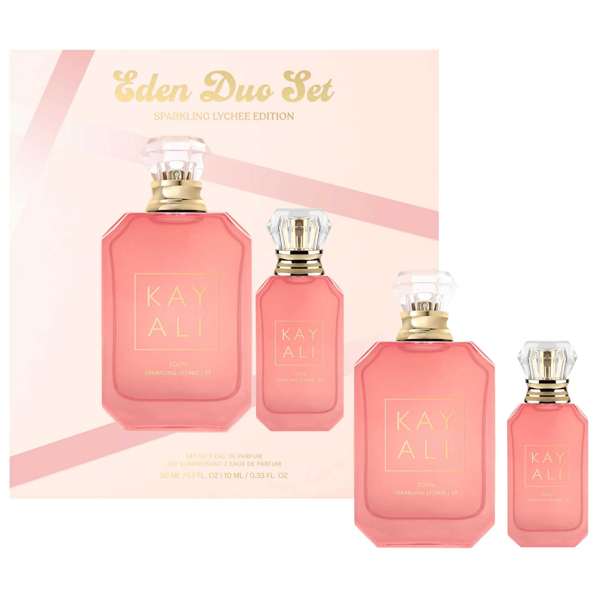 KAYALI EDEN SPARKLING LYCHEE 39 Perfume Duo Set | Sephora (US)