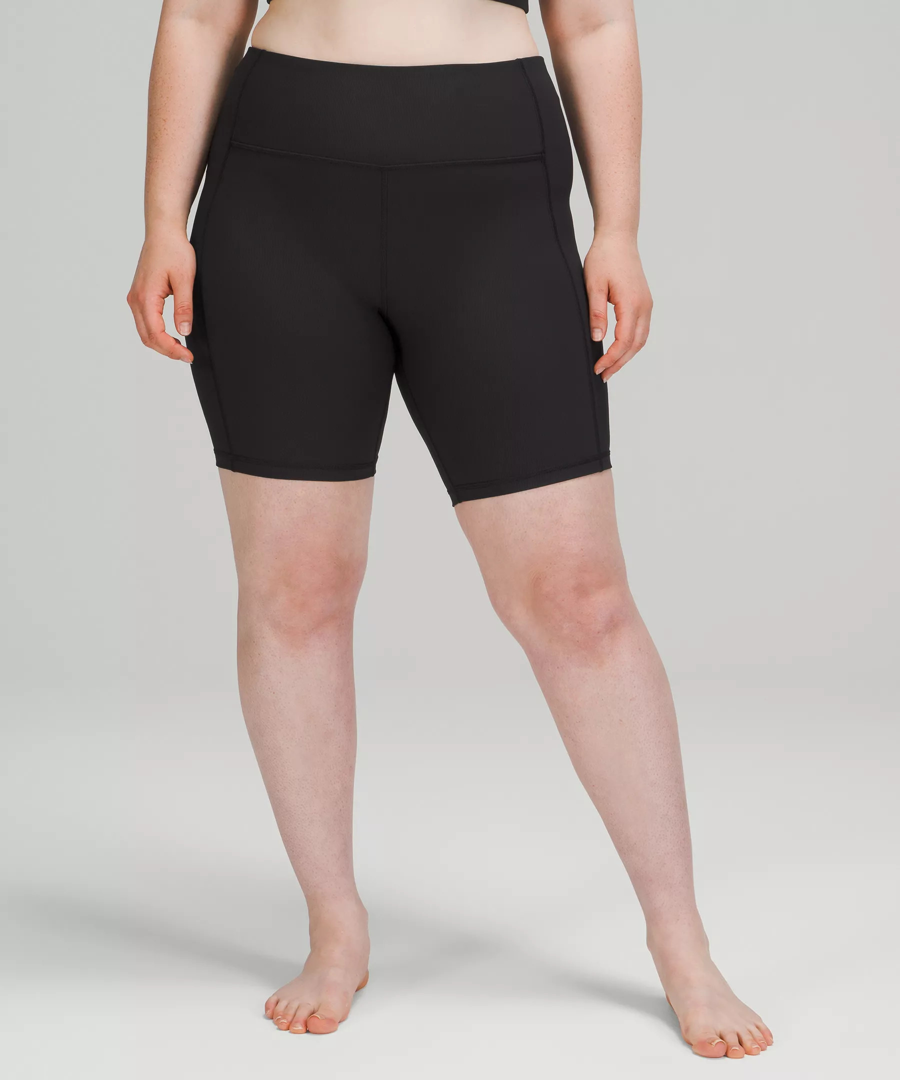 Ribbed Contoured High-Rise Short 8" | Lululemon (US)