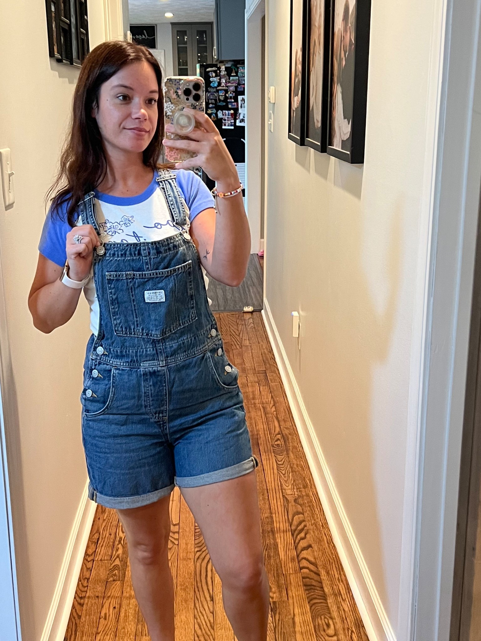 Jean short overalls! Super cute for summer. #levijeans #levi 

#LTKPetite #LTKSummerEdit #LTKStyleTip