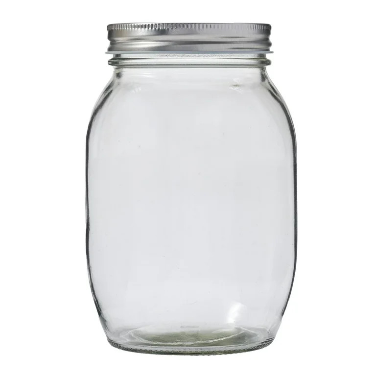 Hello Hobby Glass Mason Jar, 32 oz | Walmart (US)