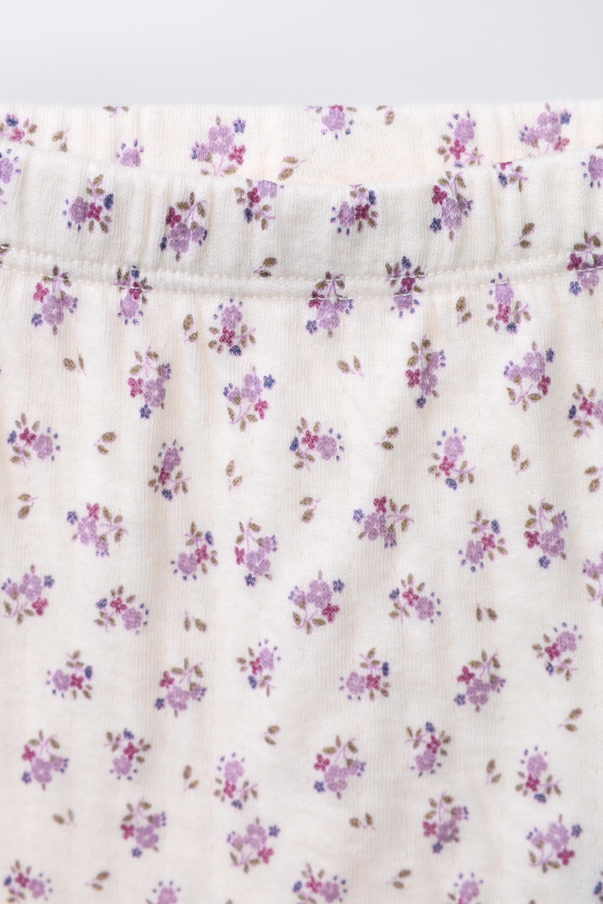 FLORAL PRINT LEGGINGS | Zara US