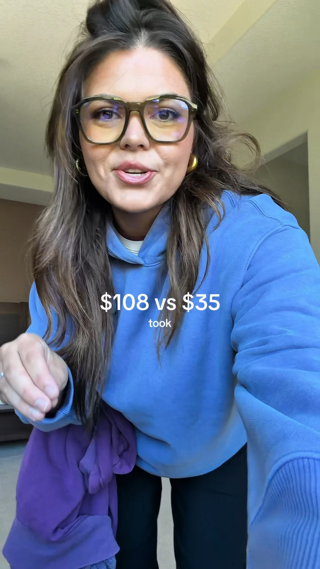 BE SO FOR REAL can you tell? Hmm I'm influenced on the cheaper one!!! @American Eagle Outfitters @Aerie 
#sweatshirt #fallfashion #aerie #freepeople #momstyle