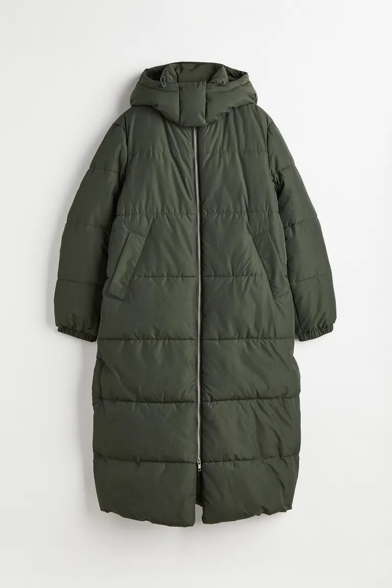 Hooded puffer coat | H&M (UK, MY, IN, SG, PH, TW, HK)