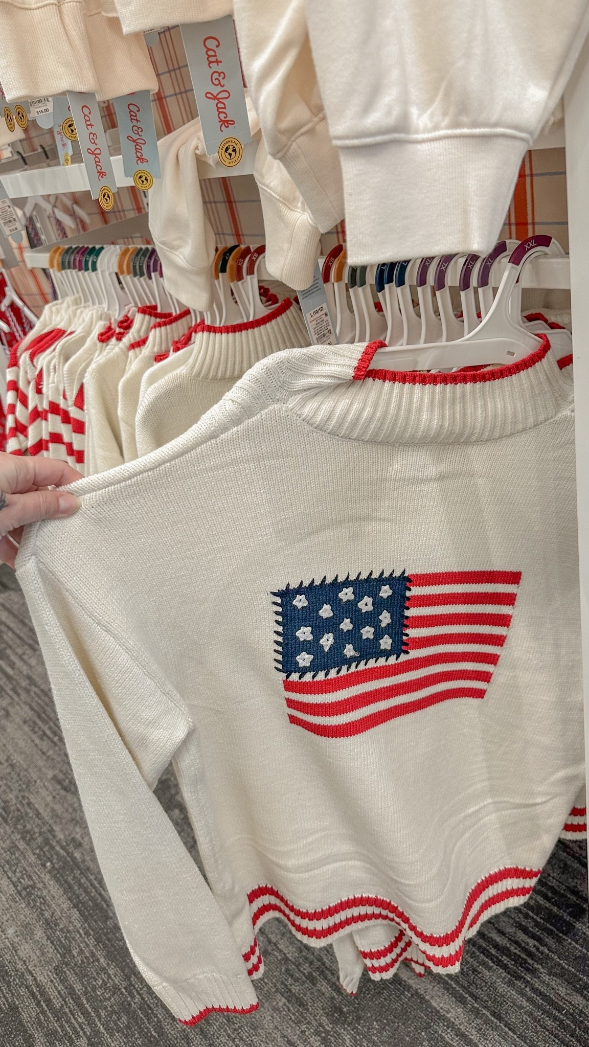 Love the cozy American flag sweater for the 4th of July from Target🇺🇸❤️❤️❤️❤️❤️

#LTKootd #LTKSeasonal #LTKSaleAlert
