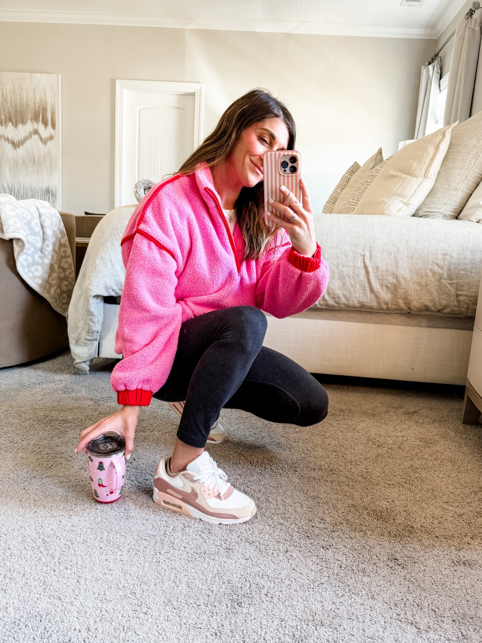 Nikes are still on sale and come in lots of colors! I go up 0.5 to an 8.5! So cute and comfy! Also grabbed the kids some shoes too!

Click here to shop!

(Sherpa pullover is sold out but wearing a medium and linked a few other options)

Sherpa | pullover | leggings | Lululemon | shoes | sneakers | nike | tennis shoes | cup | coffee | swig | mom life | active | athleisure | athletic | fit | fitness | cozy | fall | winter | holiday 



#LTKSaleAlert #LTKActive #LTKmomlife