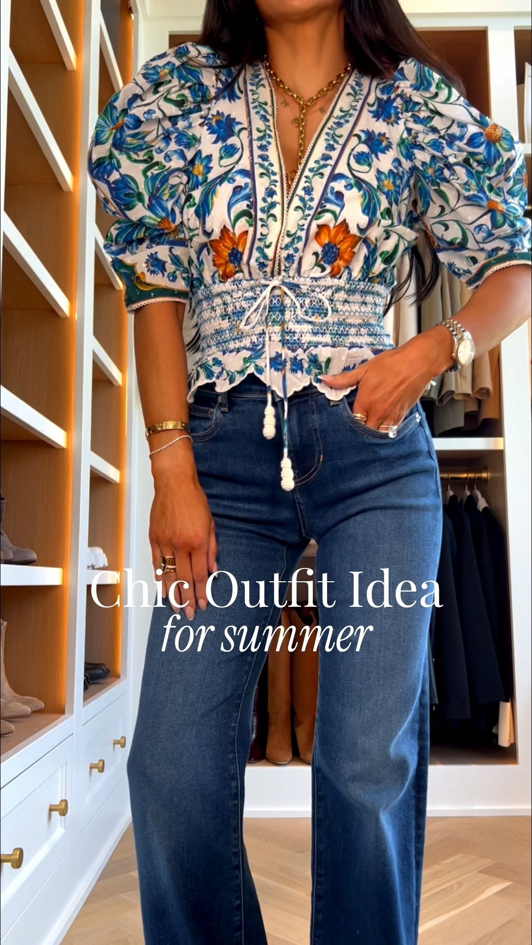 The most flattering jeans that look good on everyone! These Veronica Beard jeans instantly make you look slimmer & taller
Wearing a size 24 - fit TTS 
They have the perfect amount of stretch to maintain their shape 
Gucci necklace
Farm Rio top wearing an XXS

#LTKOver40 #LTKmomlife #LTKootd