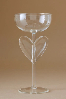 Lepelclub Heart Coupe Glass | Anthropologie (US)