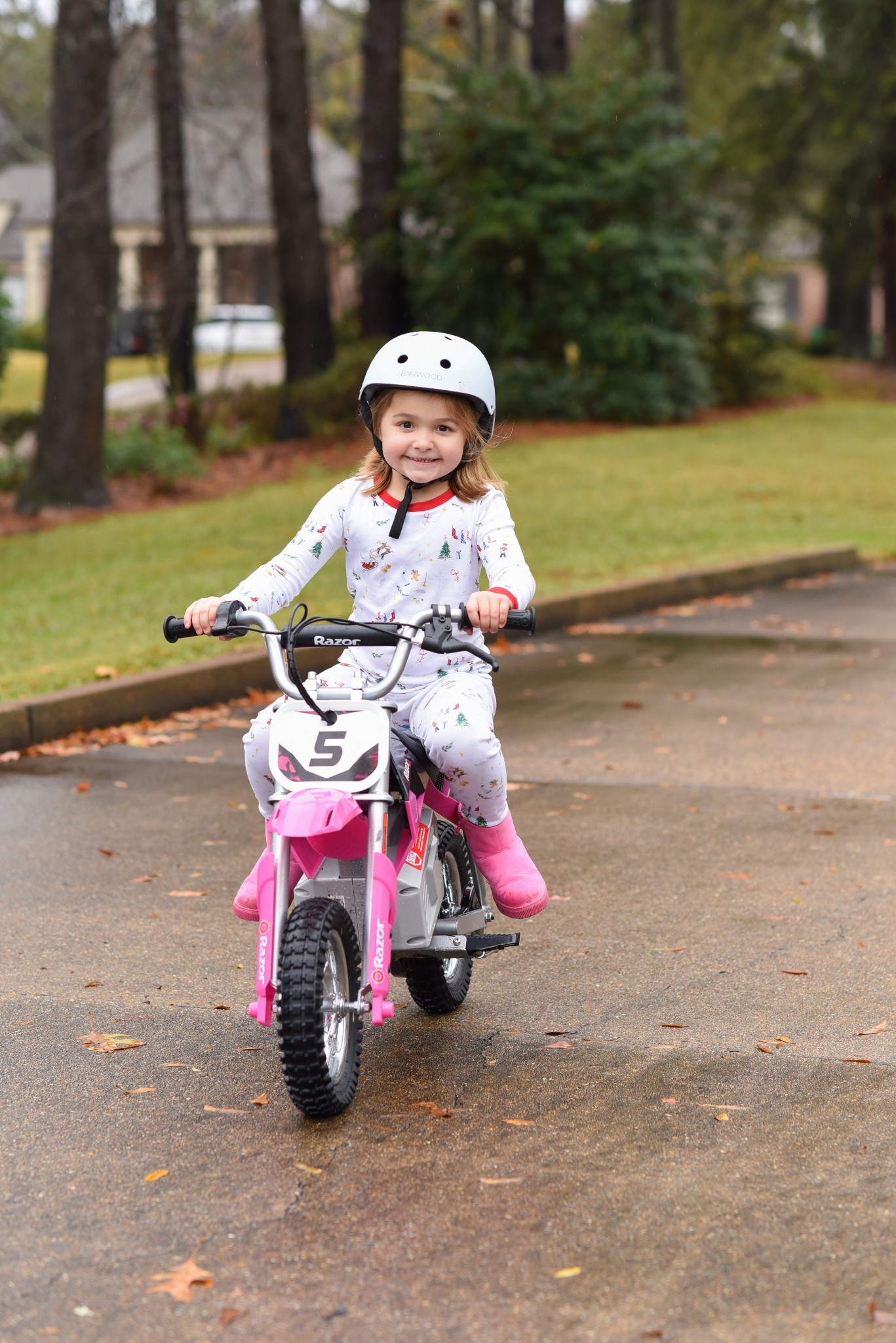 Mignonne’s top gift last year! Most used toy for sure. She still rides it weekly. She was 6 when she got it! Red and Blue in stock! 