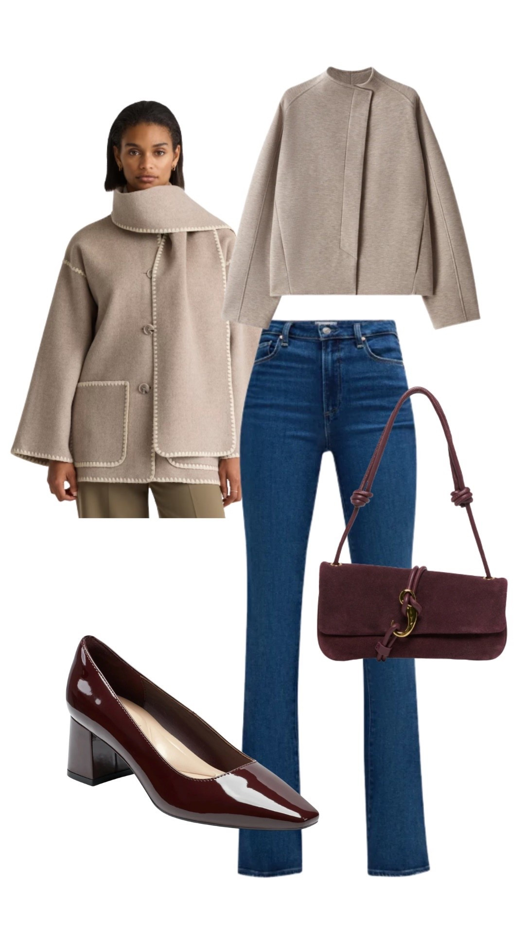 Try this look from our January Favorites.  Perfect for days when it’s not too cold.   

#LTKootd #LTKSeasonal #LTKWorkwear