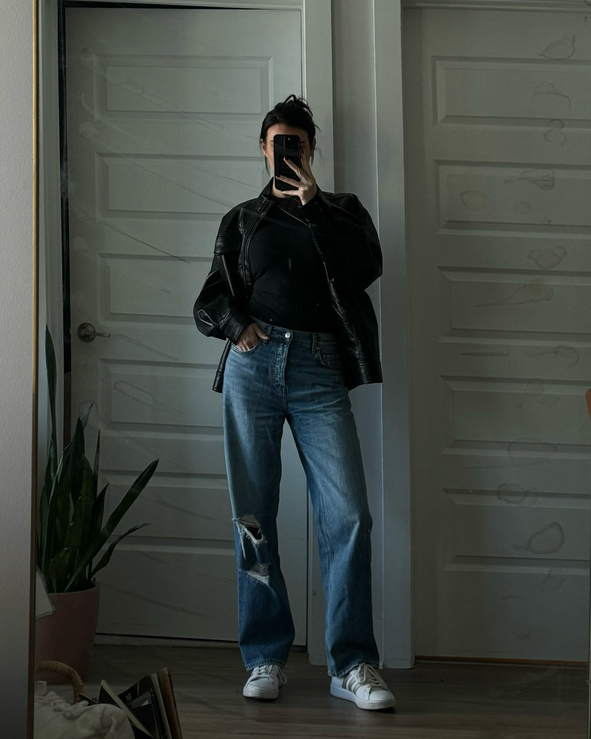 Comfy cool-girl look 🖤

#LTKstyletip #LTKMostLoved #LTKSeasonal