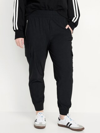 High-Waisted SleekTech Cargo Joggers | Old Navy (US)