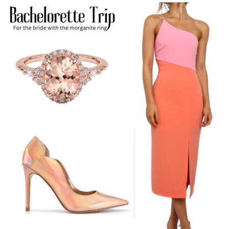 For the bride with the morganite ring, check out this fun look for a bachelorette trip 🧡 💖 

#morganite
#morganiteengagementring
#morganitewedding

#styleblog
#fashionblog
#virtualstyling #whattowear #lookbookstyle #styletips #styletipsforwomen #styleover30 #styleover40 #weddinglooks #weddingstyle #eventstyle
#springfashion

#LTKwedding #LTKunder100 #LTKFind