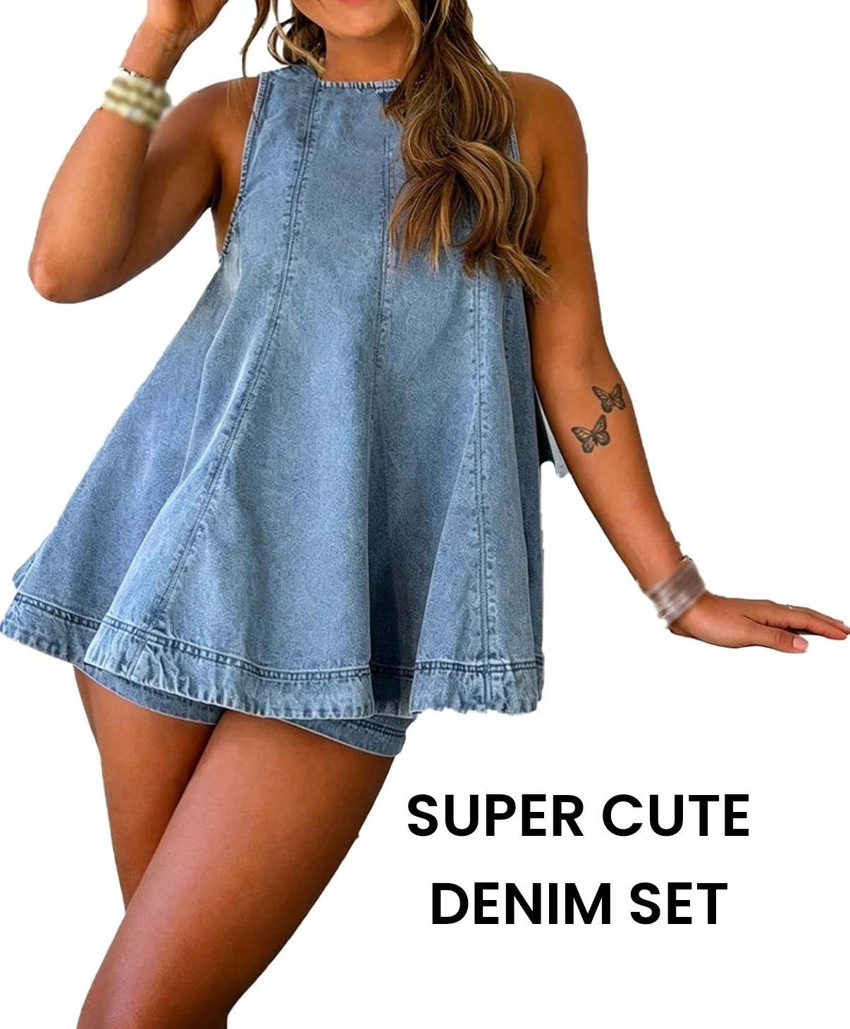 A good denim fit will never let you down. 💙 These matching sets and dresses make getting dressed so easy while still looking put together. Dress them up with heels or keep it casual with sneakers. Either way, they’re a closet staple.

#DenimStyle #MatchingSets #LTKFashion #EverydayStyle #OOTD #LTKFinds

#LTKootd #LTKSeasonal #LTKWorkwear