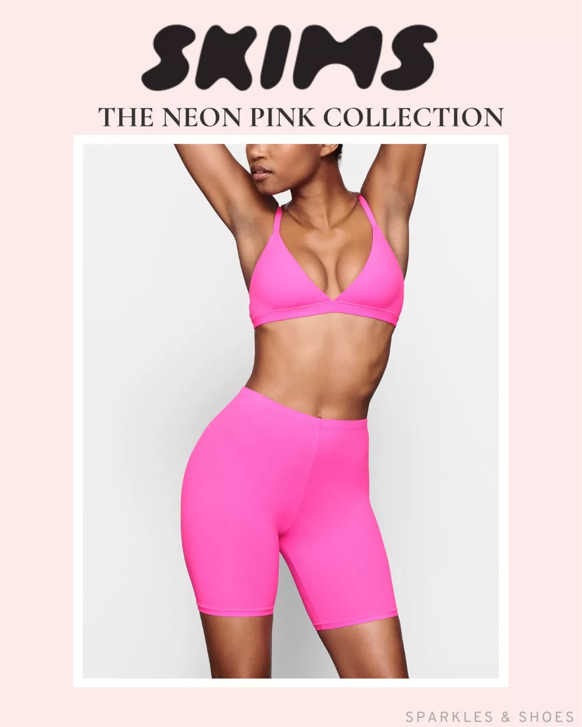 Skims T-shirt Bra in Pink