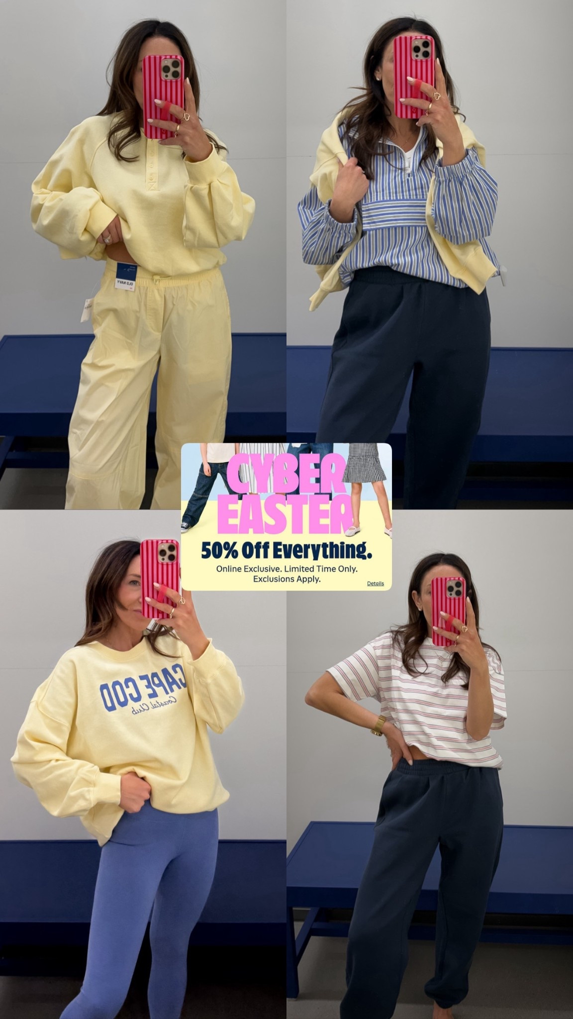 I am in love with these Old Navy outfits. Shop now for new arrivals. 🌻❤️

#LTKSeasonal #LTKSaleAlert #LTKOver40