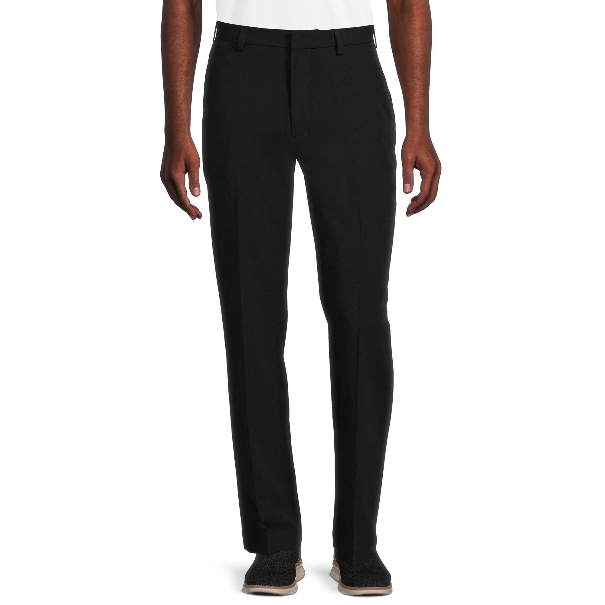 George Men’s and Big Men’s Premium Comfort Flat Front Suit Pants | Walmart (US)